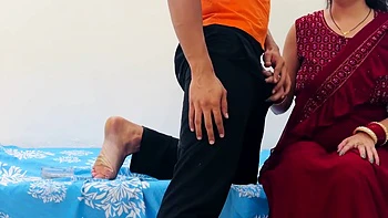 Cute Saree Bhabhi Gets Naughty With Her Devar For Rough And Hard Sex After Smoking With Her In Hindi With Devar Bhabhi