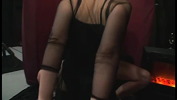 Humiliating whipping and dick sucking