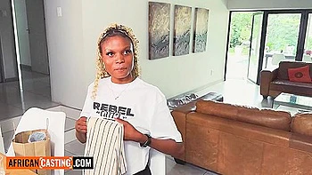 Busty 18yo Blonde Ebony Pounded Hard