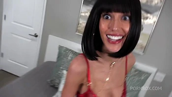 Petite Brazilian Christina Sage Takes Big Dick In Her Small Pussy