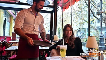 Adventurous Tourist Alice XO Hooks Up With Waiter For No Strings Anal GP3270