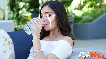 Slutty Brunette Emily Willis Talks Boyfriend Into Steamy Threesome After She Is Caught Cheating