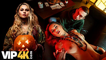 HUNT4K. Spirits told her to suck a big dick and be fucked roughly