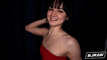 BJRAW Remi Raw wraps her lips around a big dick