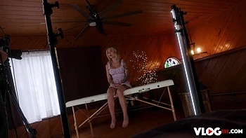 Tattooed Hottie Kathryn Mae Gets Fucked By Big Dicked Masseur