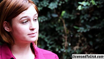 LICENSED TO LICK - Pepper Kester Licking My Shaved Pussy