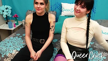 QueerCrush interview with Adalind Gray and Amelia Ivory