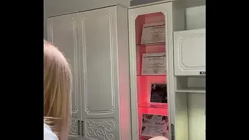 The beauty came for a deep bikini waxing, most likely she is getting ready for hot sex