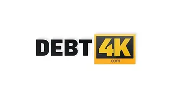 DEBT4k. Girl has no money to pay a debt and the collector fucks her