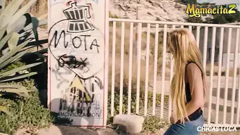 MAMACITAZ - Helena Valentine, Miguel Zayas - Mountain Man Fucks Sexy Blonde Tourist Outdoor