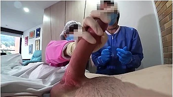 Two Nurses Decided To Try Out My New Dick In Practice