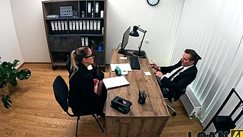 Jennifer Mendez and Stanley Johnson try to be good employees