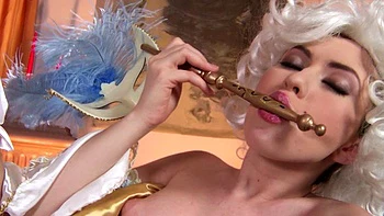 Lovely Behind Her Mask