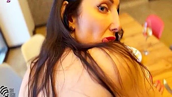 Stepson Cum In Twat Her Stepmom After Breakfast