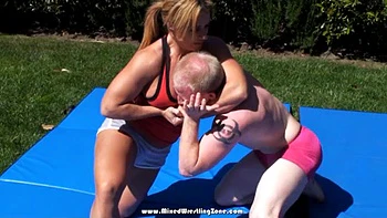 Wrestling: Big Tits, Babe  Big Ass Porn