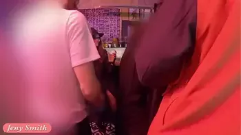 Very Crowded Party! Caught By Security