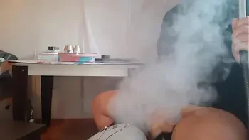 Risky sex of two real lesbians in a hookah bar - Lesbian Illusion Girls