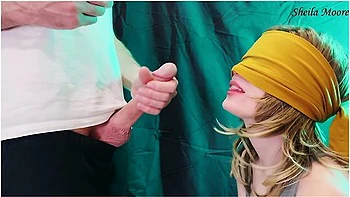 Ice Cream Taste Game. My Stepsister Swallows My Cum- Sheila Moore