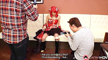 Satomi - Cosplay Artist Satomi Has A Blowbang With Her Fans