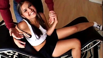 Feisty teen fucked hard