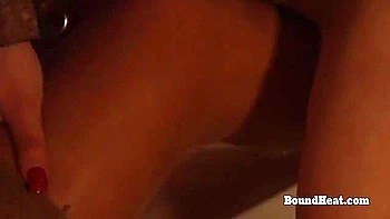 Lesbian Girl Humping Mistresss Leg And Orgasming