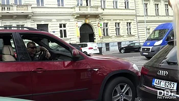 Lucky Driver: Deep Ass Fucking With Slim Russian Teen