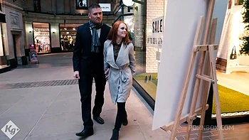 Cute Redhead Beauty Fucks Her Older Sugar Daddy