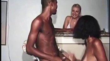 Hot mulatto moaning and cumming: Blowjob, Missonary  Licking Porn