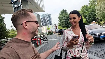 Pornstar Ania Kinski Gets Fucked In The Ass By A Fan Who Wants