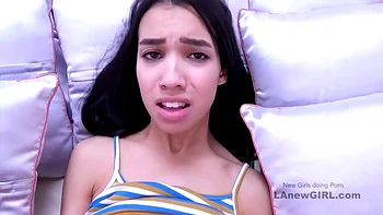 Cute Teenager 18+ Drenches Big Dick In Her Vagina At Audition - Point-of-view