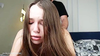 I Stopped My Stepsister From Doing Her Homework. Screwed Her In The Booty On Her Parents Couch. Delicate Ass Slam