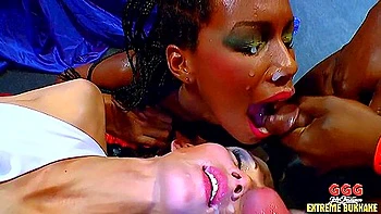 Bukkake Gangbang With Mimi Zara And Aymie - Filthy Video