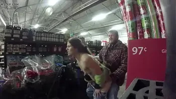 Un quickie dans le supermarché