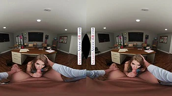 College student Octavia Red utilizes her big assets to receive passing grades