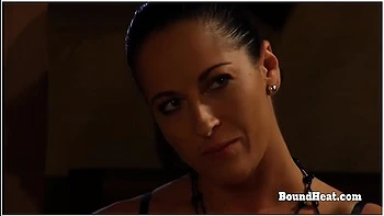 Deep Merciless Strapon Fuck For Young Lesbian Slaves