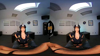 Angela Cop: Big Tits, Vr  Virtual Reality VR Porn