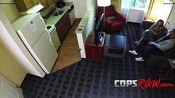 Girl With Small Tits Deepthroats The Officer