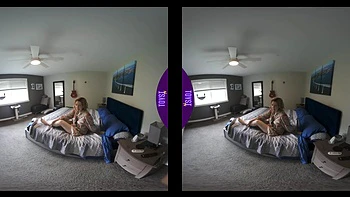 Stepsister Caught Masturbating In His Room