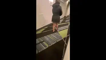 Halloween outfit in public make's him hard and fuck's me like a slut