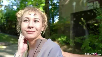 GERMAN SCOUT - FIRST ANAL CREAMPIE SEX FOR TINY TEEN JULIA JUICE AT DATE