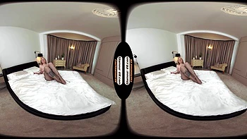 Em Yang's 8k Vr Foot Joi: E-cup Sensation Removes Tights And