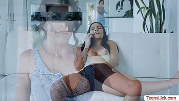 Caught my babysitter having phone sex