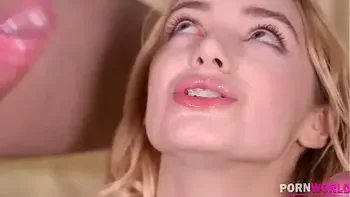 Blonde Vixen Paola Hard Fucked as Hard as She Can Get by Three Cocks