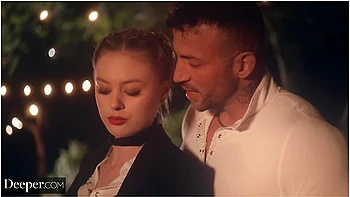 Maximo Garcia And Amber Moore - Bound & Cropped Submissive Amber Squirts For Her Dom