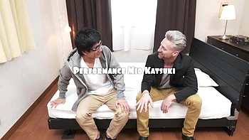 Mio Katsuki Maid-Interracial Threesome!