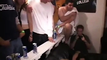 Frat Watch Fucking Couple Toga Party
