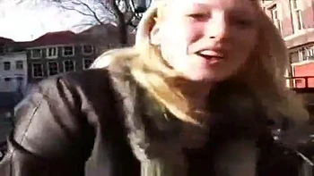 Dutch Chick Does It In Public: Blonde  Onlyfans Porn