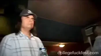 Teen slut fucks hard cock at party