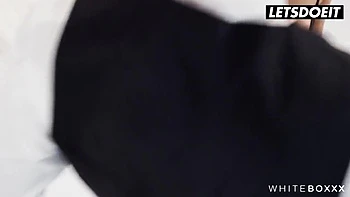 Breasty Oriental Rae Lil Ebony Calls Her Butler For Hard Sex