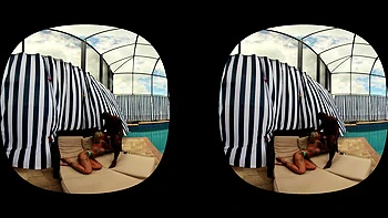 Blonde Milf Carlie Vixen Gets A Bbc Poolside